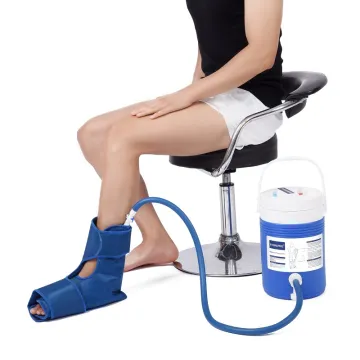 Ankle Physical Therapy Cold Air Compression Therapy System