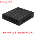 USB -opladningsstation 60 port til multi -enheder