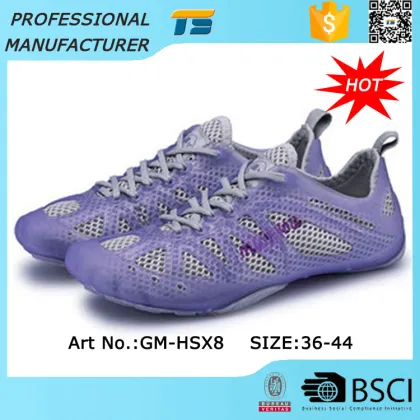 Pink Hiking Water Shoes Anti-Slip Aqua Water Shoes