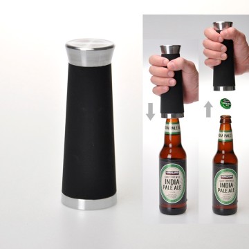 Safety Black Color Can Opener With TPR Coating