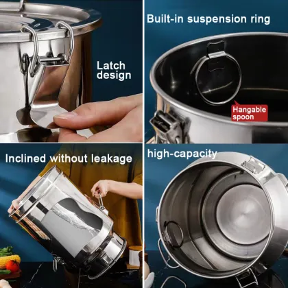 Stainless Steel Milk Storage Container - 304 Steel 50L Milk Can & 20L Honey Tank