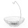 Stainless Steel Bowl Fruit Basket With Banana Hanger