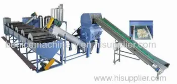 Pe Film Crushing &amp; Washing &amp; Pelletizing Extrusion Line 