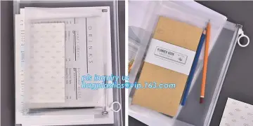 portable transparent flat bottom slider ziplock bag for cosmetic, Food grade Coex PP Slider Zipper bag, PVC Slider Zipper Bag wi