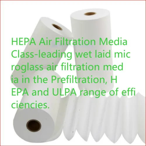 Hepa And Ulpa Air Filtration Media, High Quality Hepa And Ulpa Air