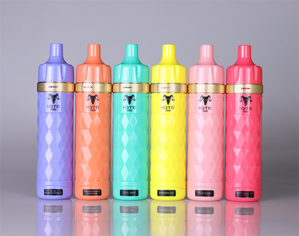 Grande capacité 6000 Puffs Iqte Shine Vape