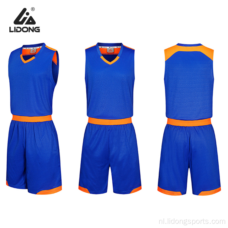 Goedkope prijs basketbalkleding Jersey dragen basketbal