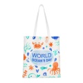 Coating Digital Direct Print 100% Cotton Tote Bag