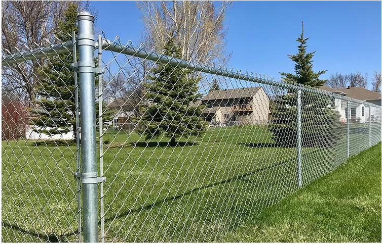 PVC Coated Chain Link Mesh Fence