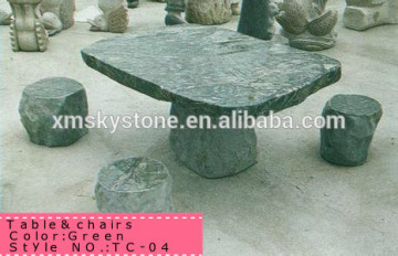 china cheap outdoor stone tables and benches