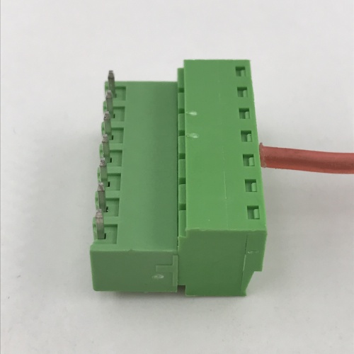 Bloco de terminais de 7 vias de montagem de PCB de passo de 3,5 mm