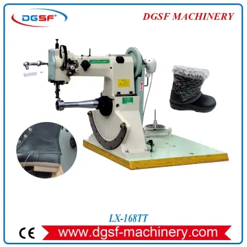 Double Needle and Single Hook Boots Sewing Machine LX-168TT