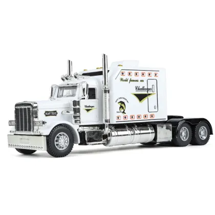 1/24 Peterbilt 389 Alloy Model Truck - Die-cast Toy with Sound & Light