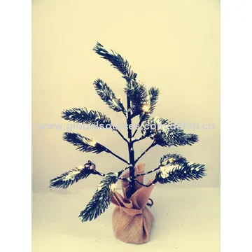 LED 2D tree snowy light