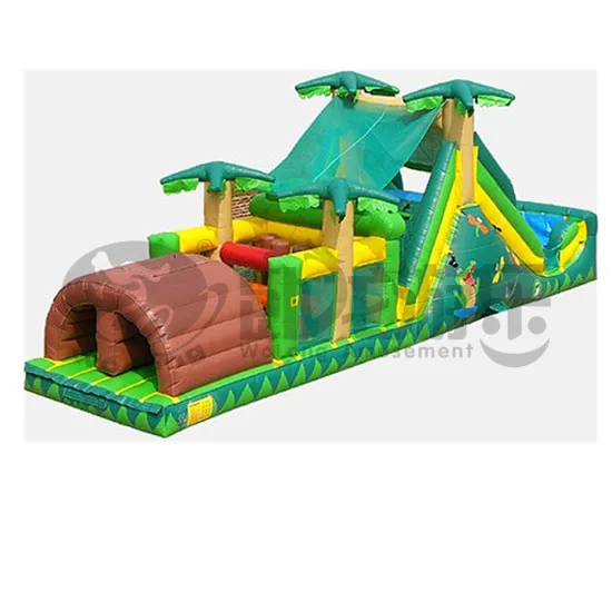 PVC cheap inflatable obstacle course