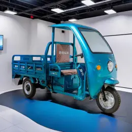Electric tricycle for passenger transport