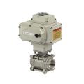 Electric 3pc Stainless Steel Threaded Electric Ball Valve