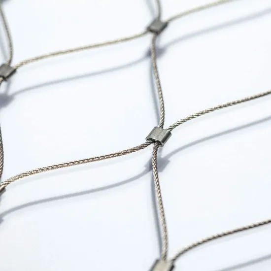 Durable Stainless Steel Cable Railing Mesh for Balconies and Balustrades