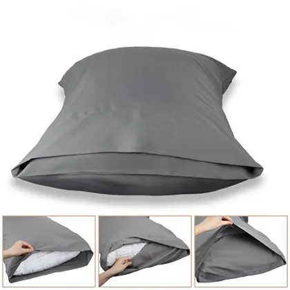 Double Brushed Microfiber Pillow Covers