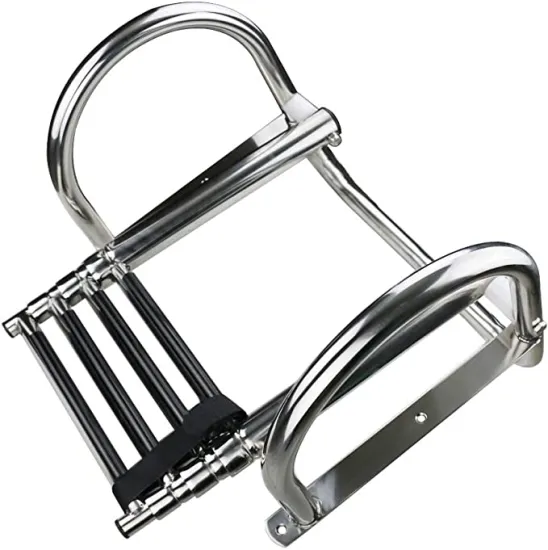 Yanyu 4-Step Stainless Steel Telescoping Boat Ladder