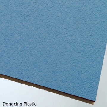 ITF approved indoor PVC resilient tennis flooring