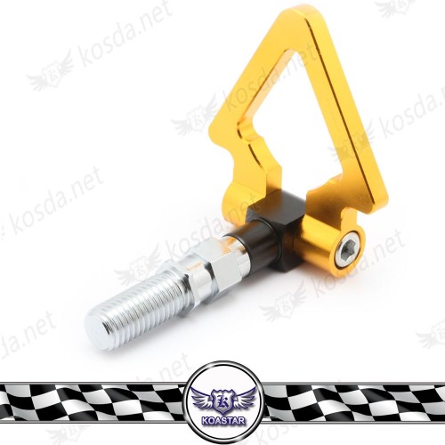 Japan type Gold yellow trailer towing hook, various types car tow hook