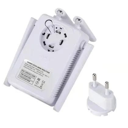 WR09 Network Repeater with Four Antennas: Enhancing Your 300M WiFi Signal with Router Extender Technology