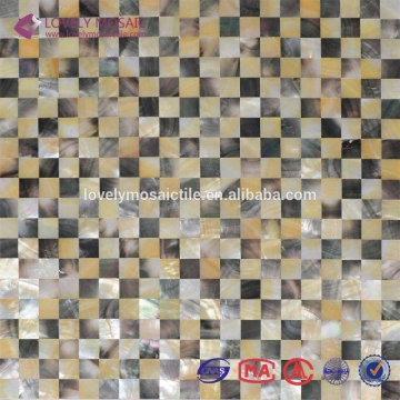 Mixed Color Mosaic Tiles Fancy Sea Shell Mosaic Mother of pearl