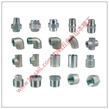 Pipe Connectors, Male Square Plug, Female Reducing Socket