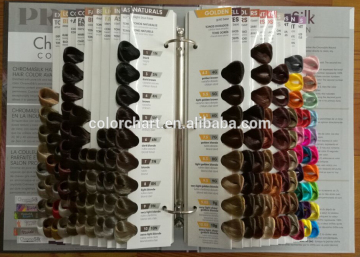 manufacturer of Hair color Chart with Private label