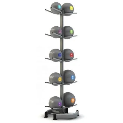 Black Fitness Sports Medicine Ball Rack