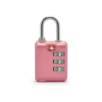 TSA Travel Lock Security 3-Digit Combination Luggage Padlock