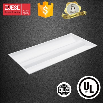 UL dlc led panel light 2X4 led troffer 72W with 5 years warranty