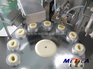 Semi Automatic Ultrasonic Soft Tube Filling  Sealing Machine
