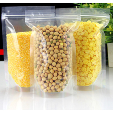 100% Recyclable Plastic Zipper lock Stand Up Pouch