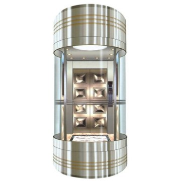 Modern Building Passenger Panoramic Glass Elevator