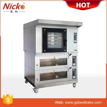 Commercial Professional Bakery Combination Gas Deck Oven