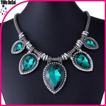 Yiwu jewelry factory 2015 newest environmentally friendly costume jewelry fashion necklace
