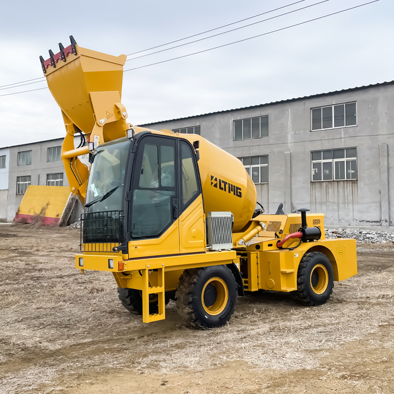 Nearsun High Efficiency Self-Loading 3.5 Ton Concrete Mixer Truck