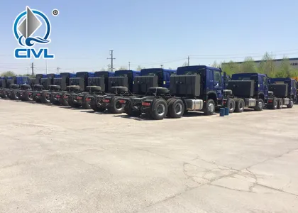 Double Sleeper 10 Wheels Tractor Truck Head