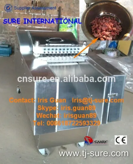 Meat Cube Cutting Machine