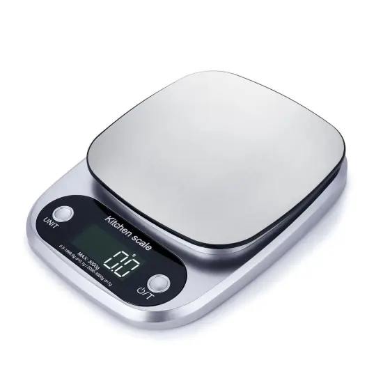 Smart Digital Food Kitchen Scale - 3KG/5KG Household Weight Electronic Scale for Cooking and Car Use