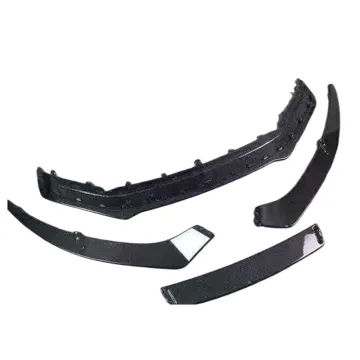 Applicable to A R8 2016-2019 car styling bumper decoration carbon fiber front lip spoiler bumper chin shovel