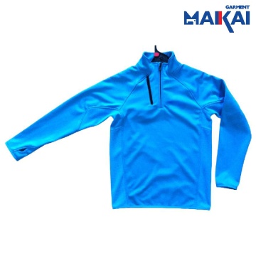 Men's Half-Cut Zipper Sports Shirt