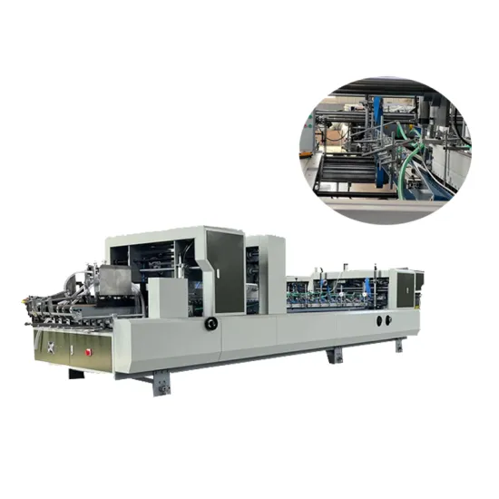 Automatic Belt-driven Corrugated Sheet Gluing Machine for Small Counters