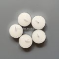 Mini Rodada Clara copo Branco Tealight Velas