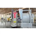 Industrial precision casting drum sandblasting machine