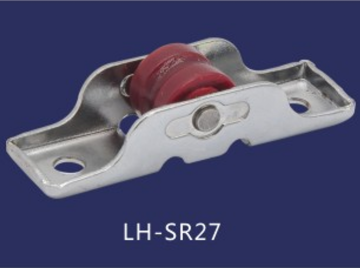 nylon groove wheel ,Steel frame single roller for sliding pvc window