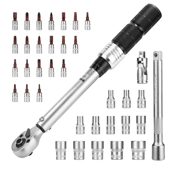 Universal 2-14Nm Torque Range Socket Bicycle Repair Wrench