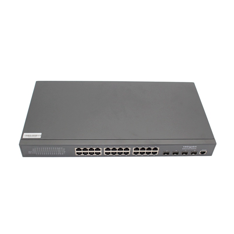 10 g de interruptor Ethernet 24GE con 4 10G SFP